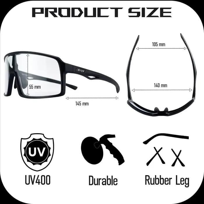 Singa lunettes de soleil photochromiques pour hommes femmes cyclisme