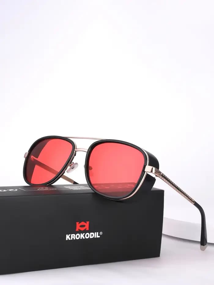 Tony Stark lunettes de soleil homme femme Steampunk