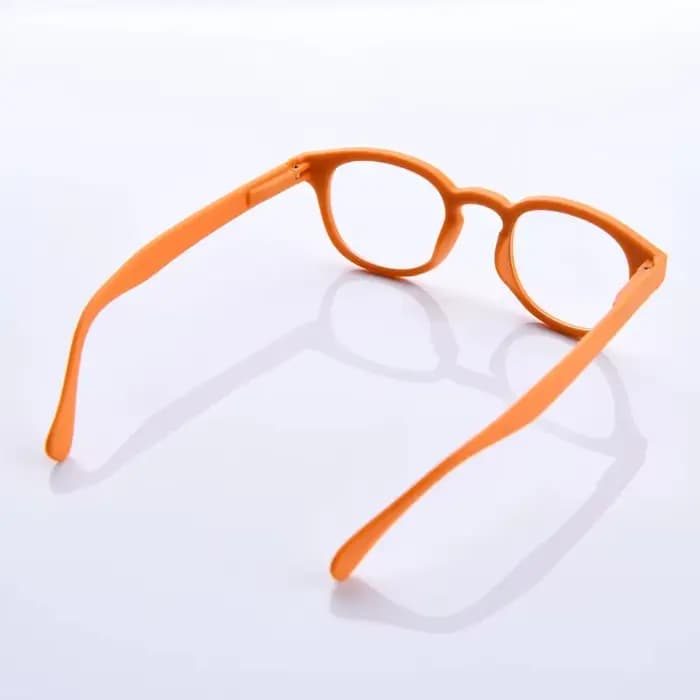 Lunettes de presbytie tendance et à la mode avec charnières à ressort, monture ronde et verres HD, dioptrie de 0 à +4.0