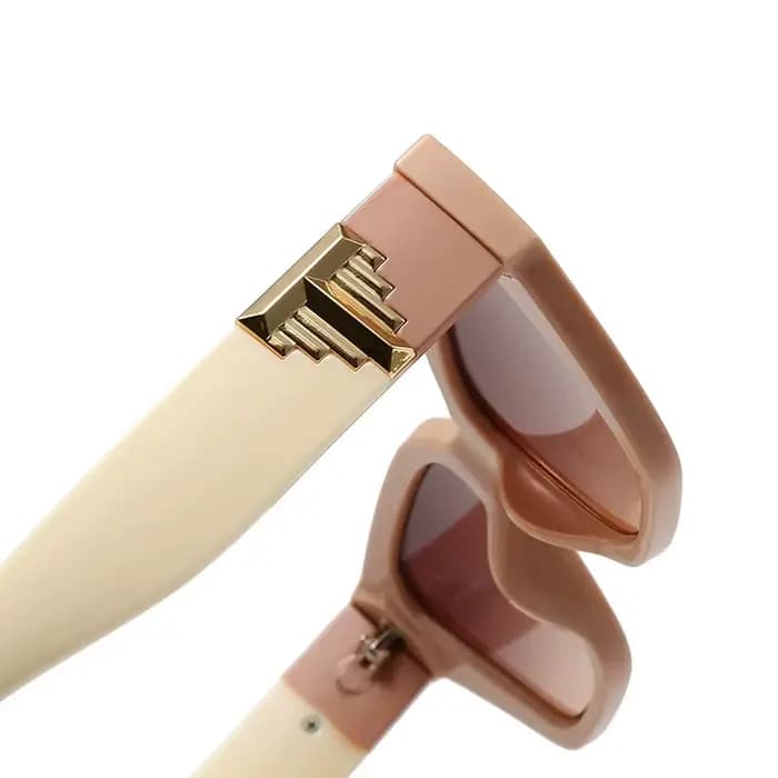 2025 luxe Glamour marque femmes lunettes de soleil élégant oeil de chat mode dames