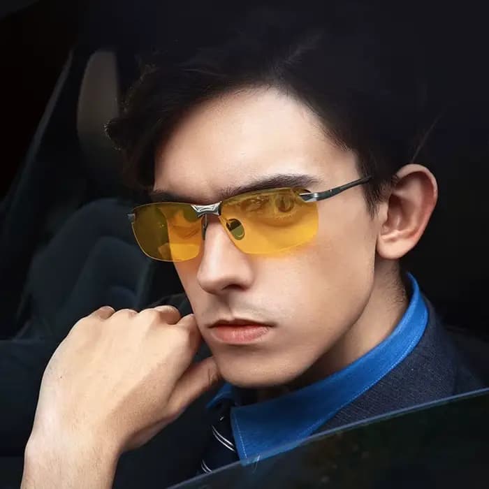 Lunettes de conduite de nuit Anti-éblouissement polarisées HD