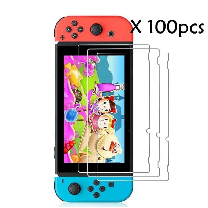 50-100 pièces verre trempé pour Nintend Switch Oled Lite Film de protection d'écran pour Nintendos Switch NS accessoires de verre de protection