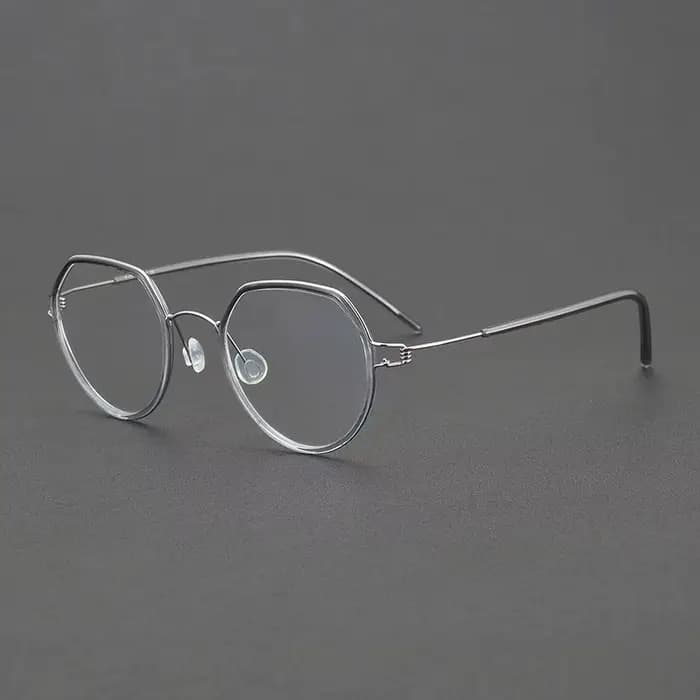 Danemark marque Deisgner sans vis lunettes montures ultra-léger femme Anti-bleu myopie