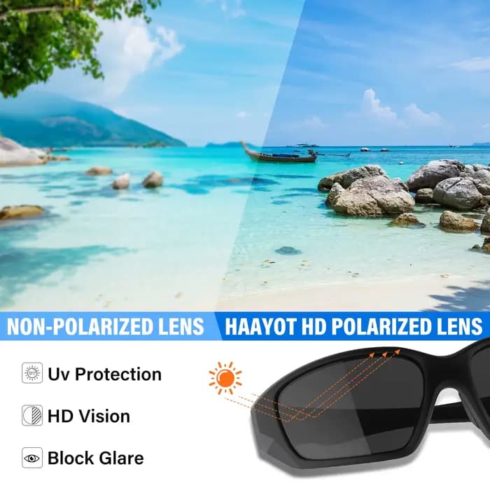 Lunettes de soleil flottantes polarisées pour hommes et femmes