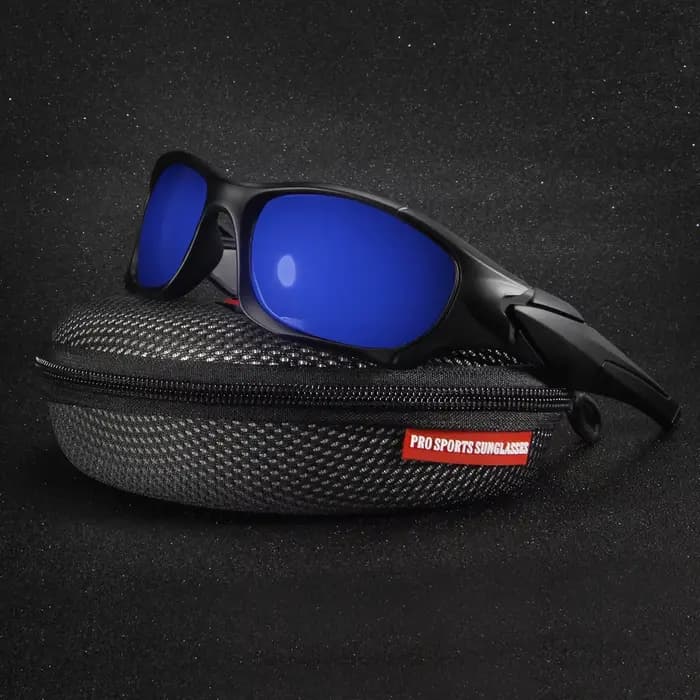 QUESHARK hommes femmes HD polarisé Sport pêche lunettes de soleil UV400 Anti-éblouissement randonnée