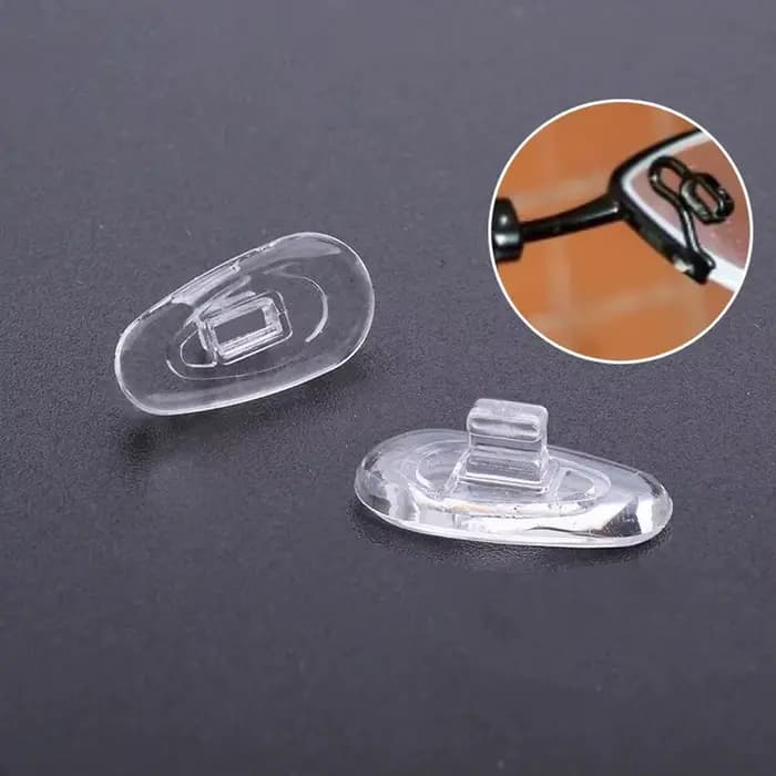 Coussinets de nez en Silicone pour lunettes