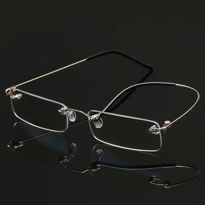 Lunettes de presbytie portables sans bordure