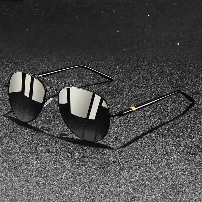 Lunettes de soleil de pilote vintage tendance