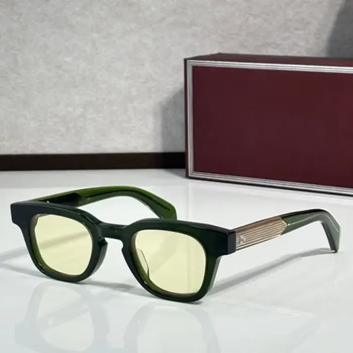 Lunettes de soleil de luxe classiques JULIEN - Modèle rétro artisanal unisexe
