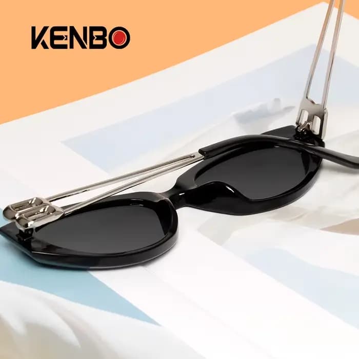 Lunettes de soleil ovales femmes 2025 nouvelle mode oeil de chat Vintage décor extérieur nuances dames