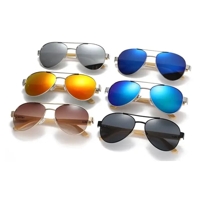 JUNCTURE lunettes de soleil en bois pour hommes femmes carré nouvelles