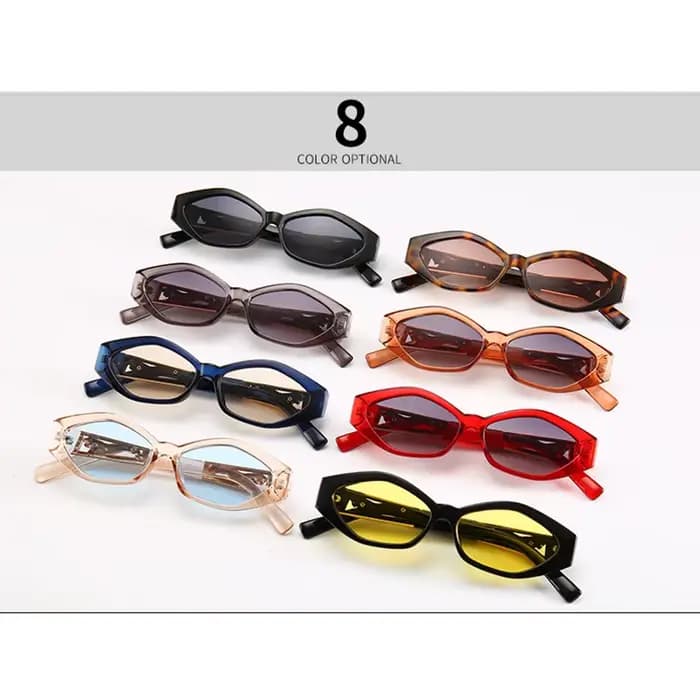 Lunettes de soleil Mimiyou rétro œil de chat pour femme