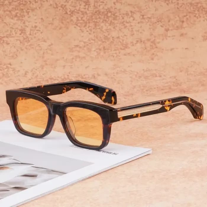 JMM MOLINO lunettes de soleil carrées en acétate pour hommes et femmes faites à la main dans le japon classique optique