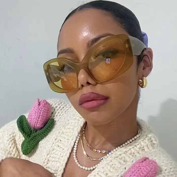 Lunettes de soleil vintage à grande monture pour hommes et femmes