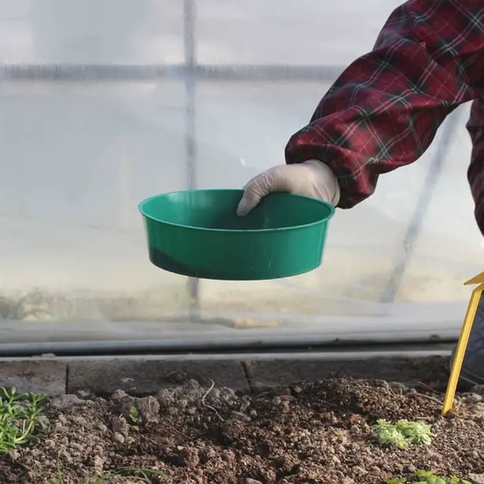 Maille de filtre de sol en plastique pour la Filtration de la pierre de sol, outils de pépinière de plantes de fleurs de jardin de maison