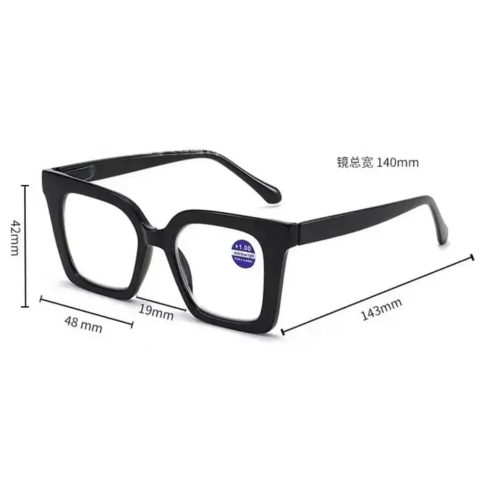 Lunettes de lecture de luxe imprimées flore pour femmes