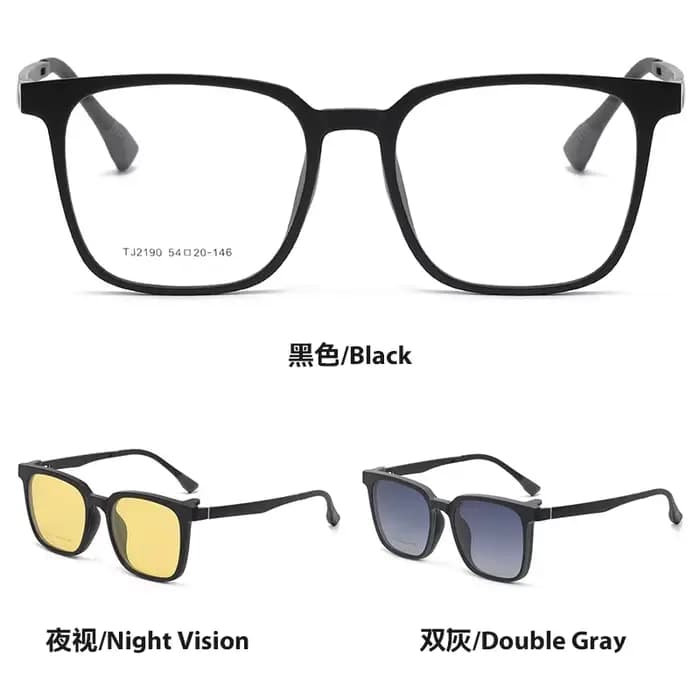 Lunettes de Prescription magnétiques rabattables pour hommes et femmes