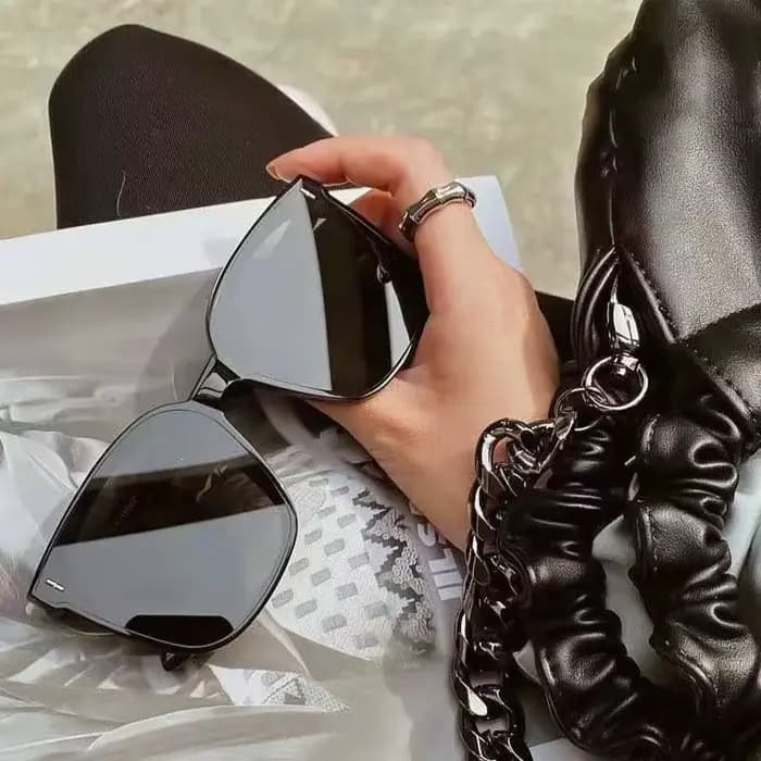 Lunettes de soleil carrées à la mode coréenne pour femmes et hommes