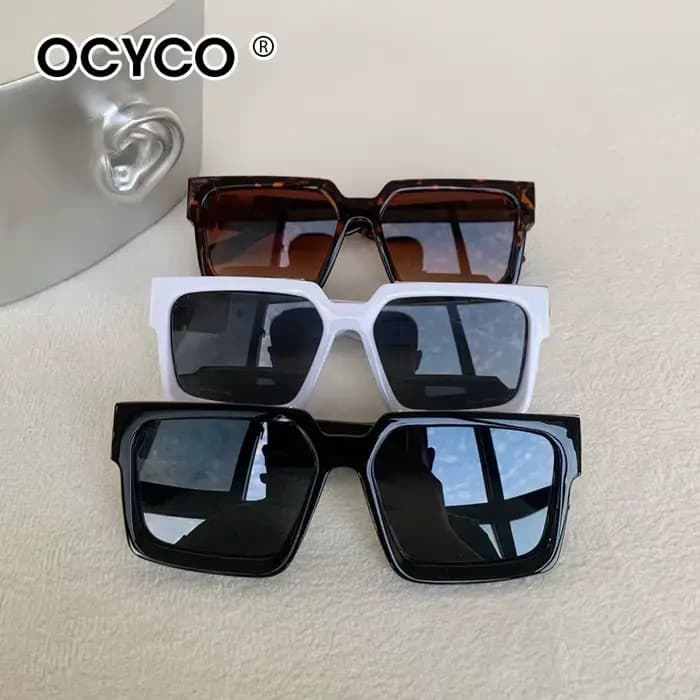 Lunettes de soleil carrées classiques pour hommes et femmes