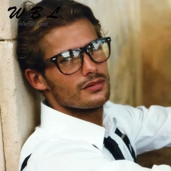 WarBLade 2018 faux lunettes nouveau Design cadre clair cristal