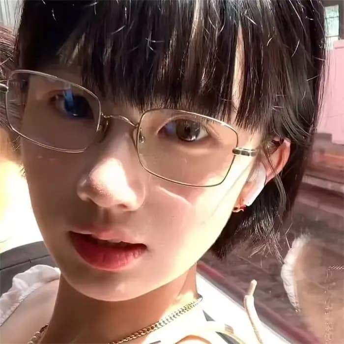 Y2K – lunettes Vintage à monture métallique carrée