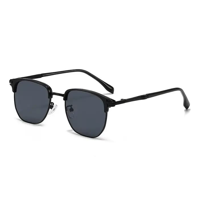 Lunettes de soleil unisexes noires