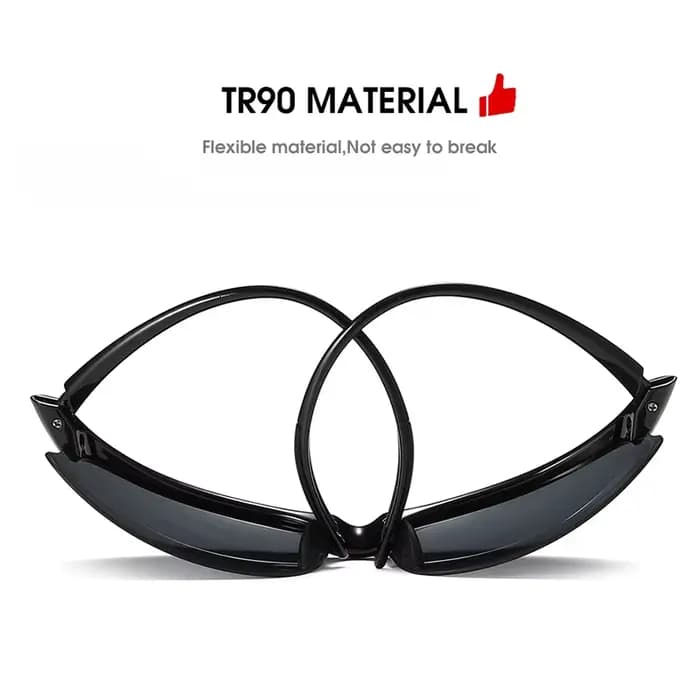Lunettes de soleil polarisées de sport ultralégères pour hommes et femmes
