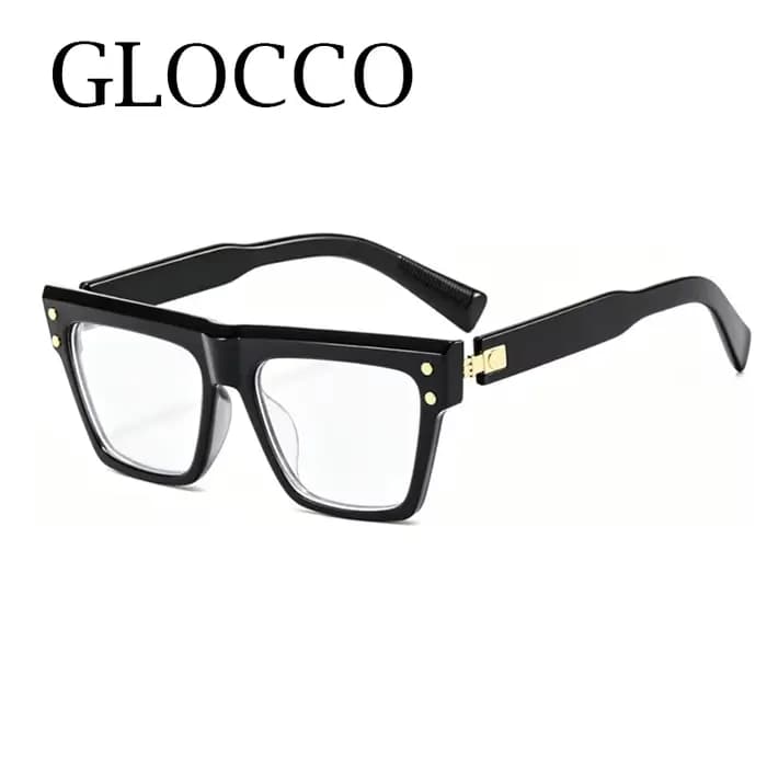 Lunettes de vue carrées surdimensionnées tendance