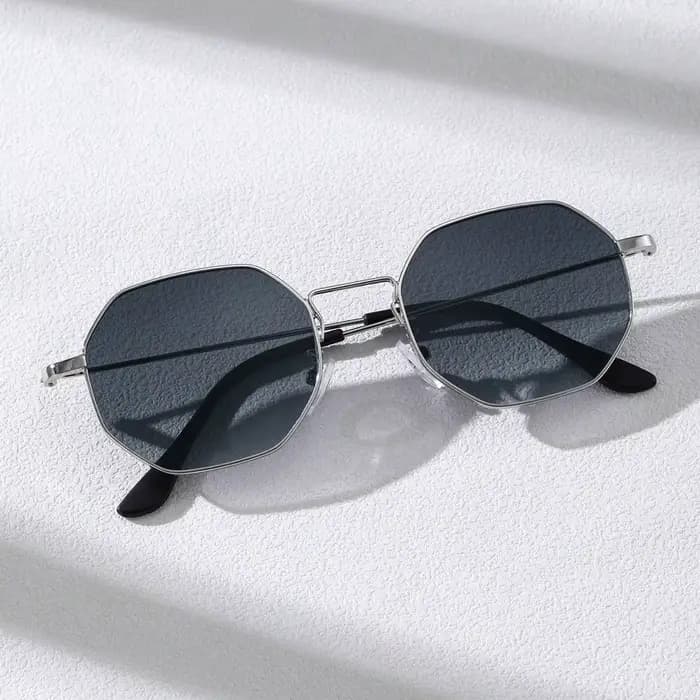 Lunettes classiques en métal pour hommes
