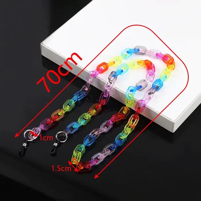 FishSheep-Lunettes de soleil colorées en acrylique transparent pour femmes