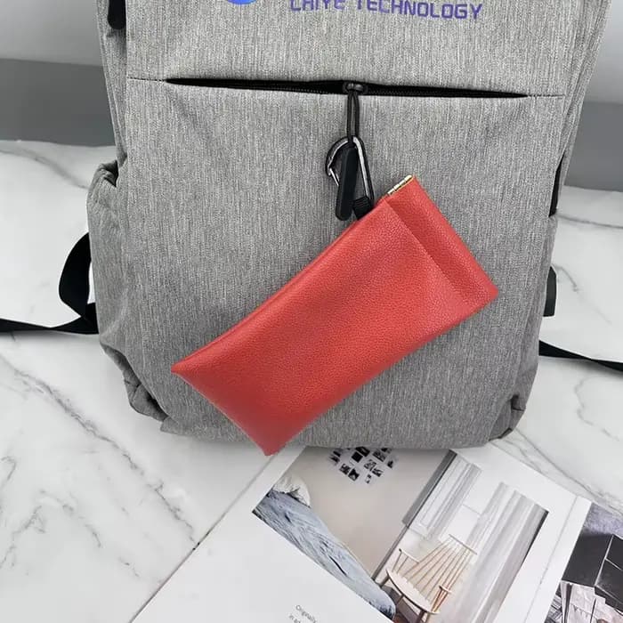 Sac à lunettes en PU souple