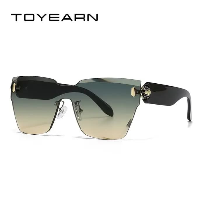 Lunettes de soleil Vintage sans bords pour hommes et femmes