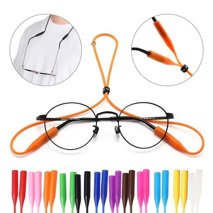 Accessoires de lunettes sport Silicone anti-dérapant