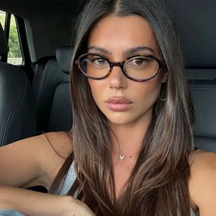 Lunettes optiques rétro Anti rayons bleus pour femmes