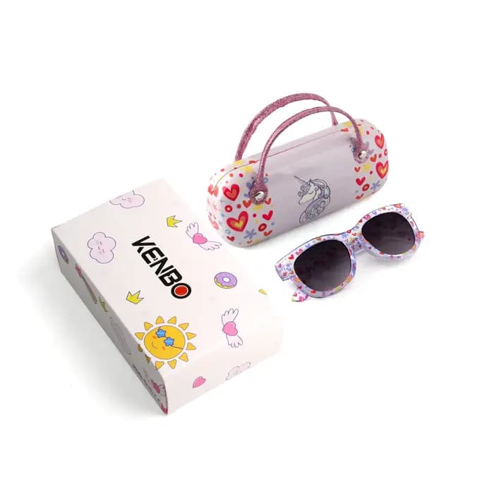 Kenbo – lunettes de soleil carrées pour enfants