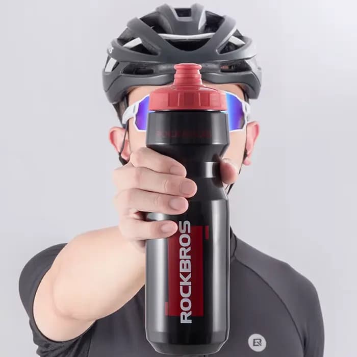 ROCKBROS – bouilloire de vélo en plein air, bouteilles d'eau de cyclisme, pichet de boisson de Sport, tasse de Camping randonnée Tour, bouteilles d'eau de vélo, tasse à presser