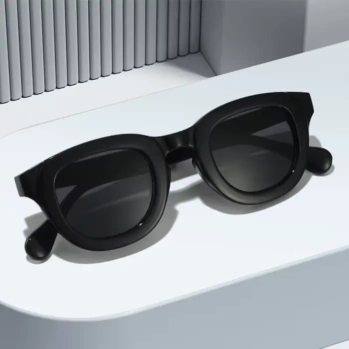 Lunettes de soleil ovales vintage pour femmes