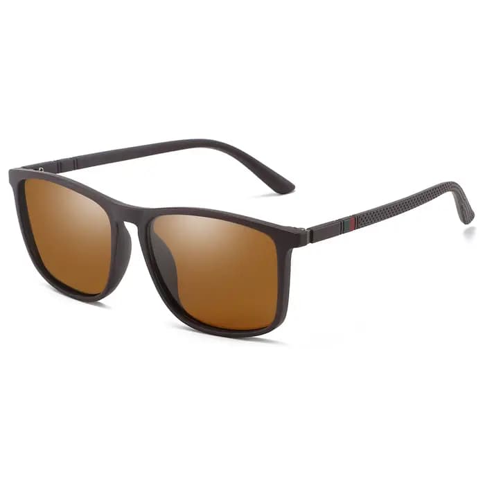 Lunettes de soleil polarisées carrées pour hommes et femmes