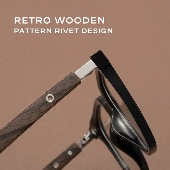 CAPONI – lunettes rétro pour hommes