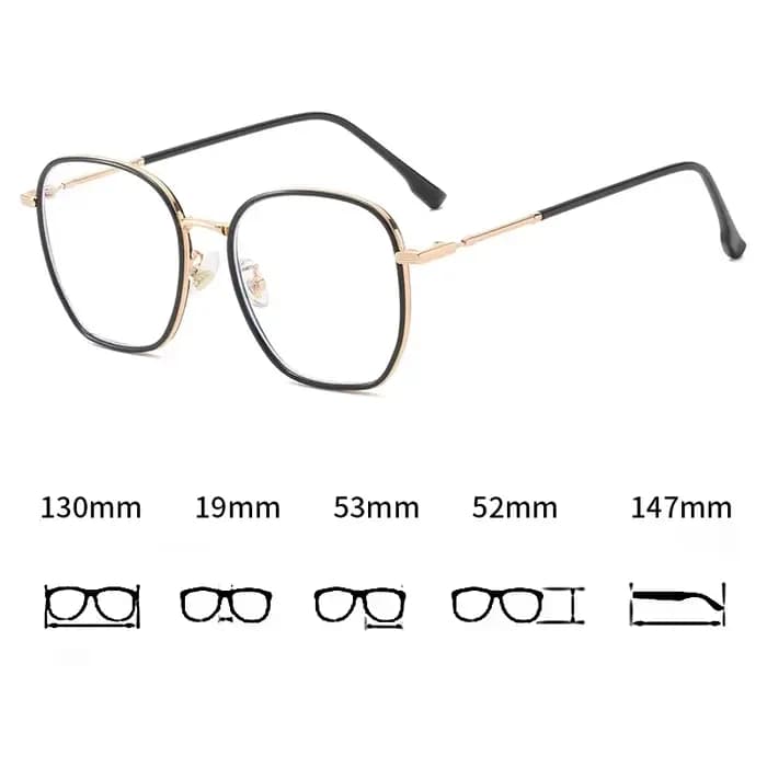 Lunettes de myopie dioptrie moins pour femmes et hommes