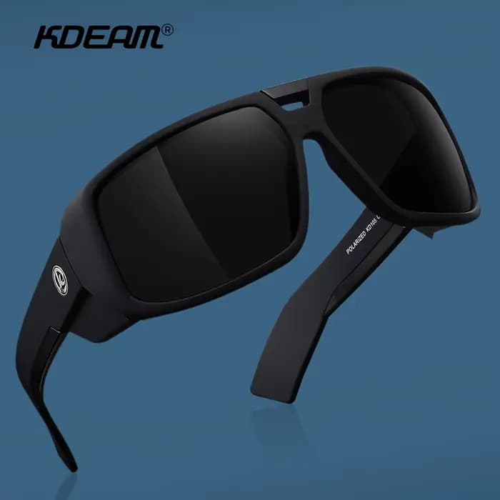 KDEAM Shield – lunettes de soleil polarisées carrées