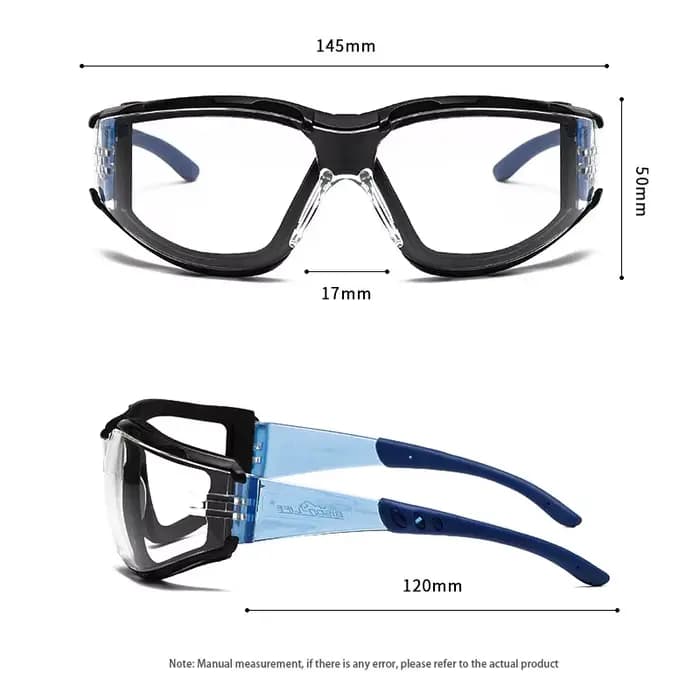 Lunettes d'équitation coupe-vent