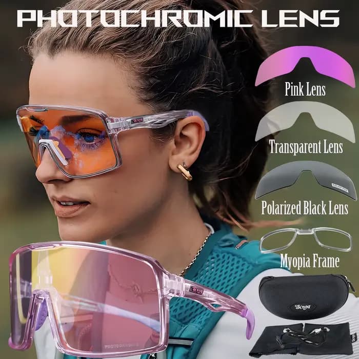 Singa lunettes de soleil photochromiques pour hommes femmes cyclisme