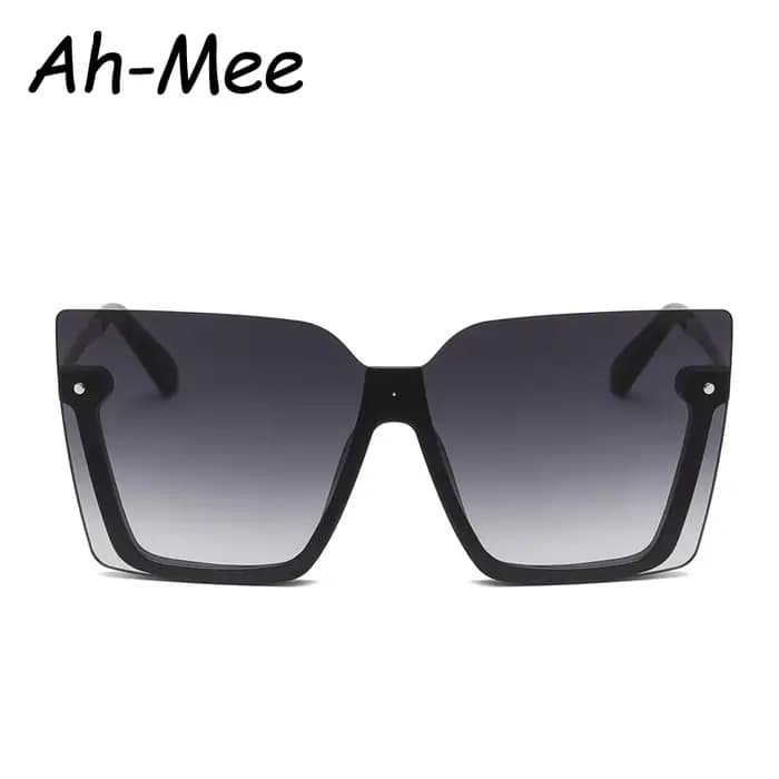 Randonnée surdimensionné carré Anti lumière lunettes femmes Vintage nuances marque concepteur grandes