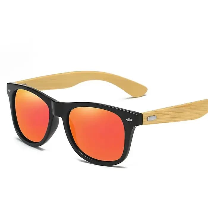 Lunettes de soleil en bois pour hommes