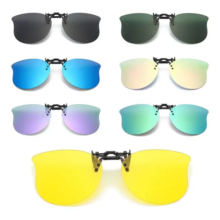 Lunettes de soleil polarisées à clipser sur les délinquants