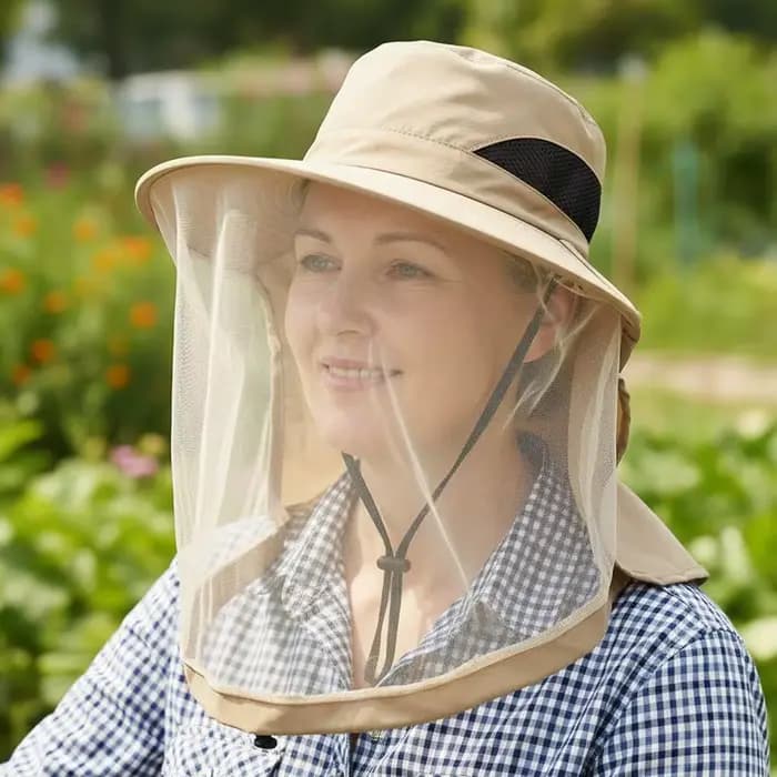 Chapeau de soleil anti-moustiques pour hommes et femmes