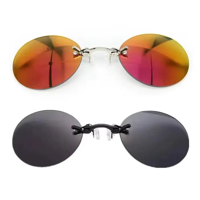  Lunettes de soleil VIEWRING1-2PCS à clipser sur le nez