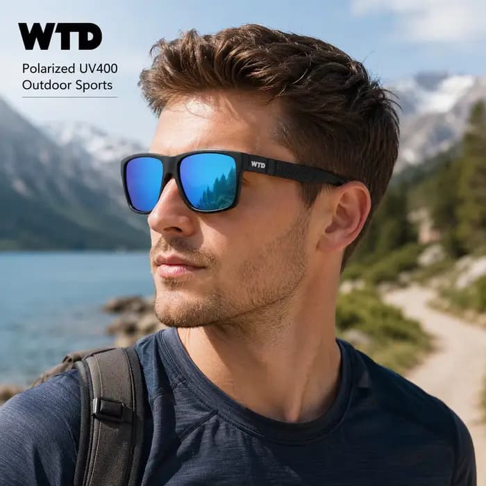 Lunettes de soleil polarisées WTD pour le cyclisme et la pêche