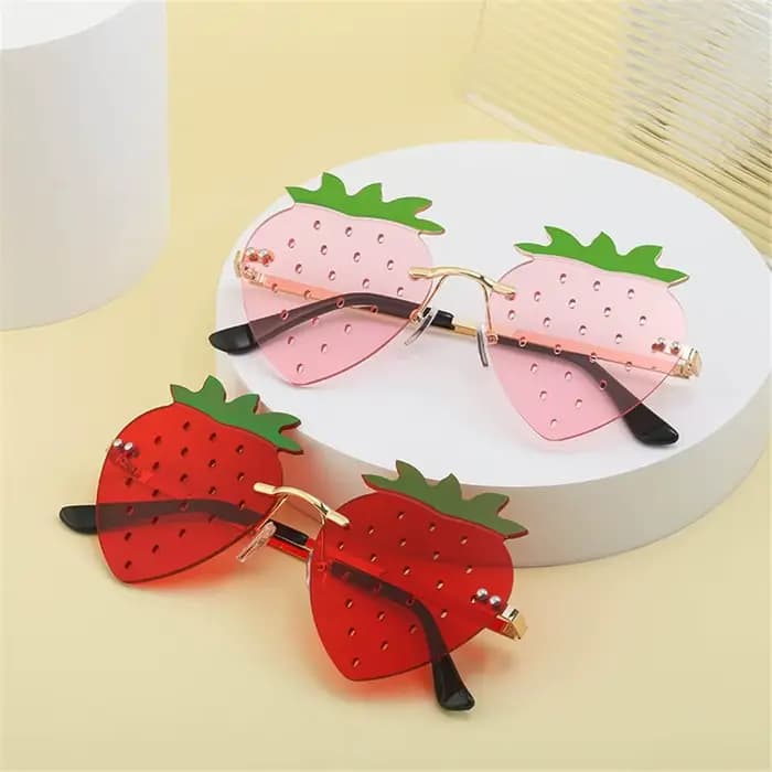 Lunettes de soleil sans monture en forme de ChimHarvey